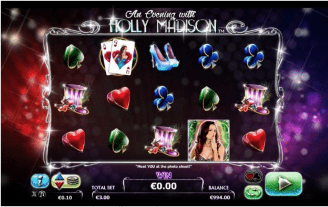 An Evening with Holly Madison Slot gameplay