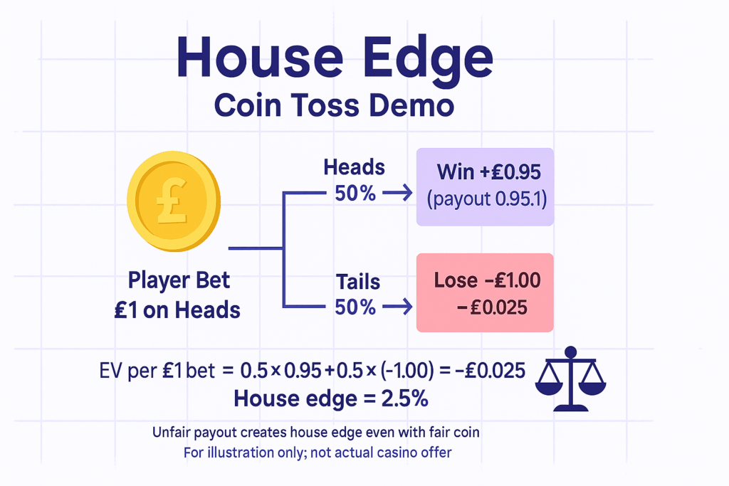 cointoss house edge demo