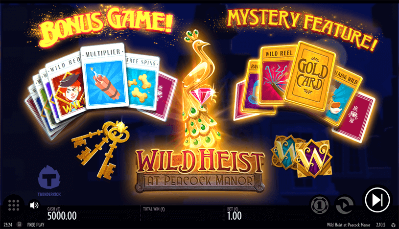 Wild Heist: At Peacock Manor