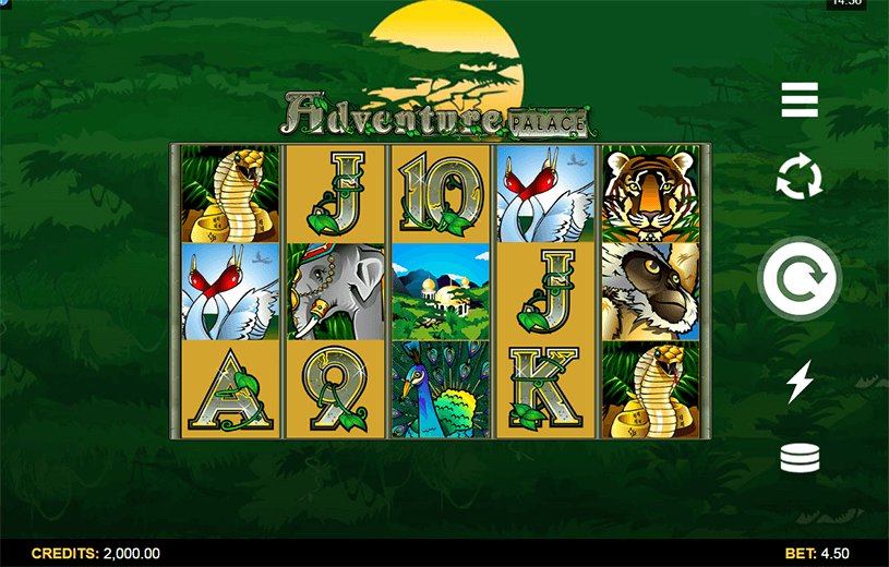 Adventure Palace Slot gameplay