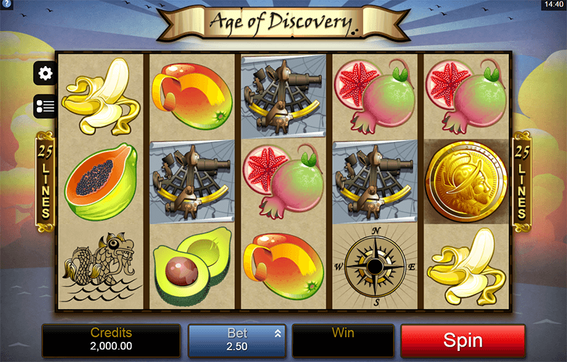 Age of Discovery Slot gameplay