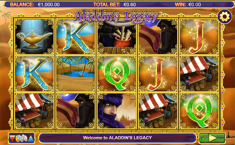 Aladdin's Legacy Slot gameplay