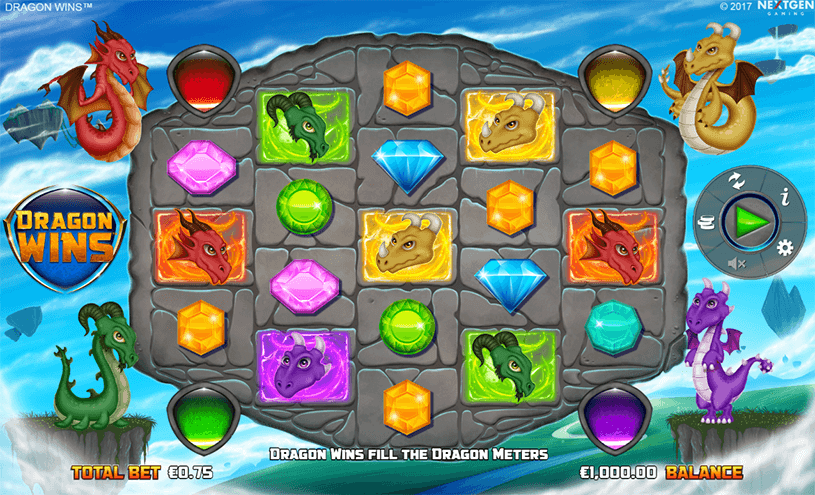 Dragon Wins Slot gameplay