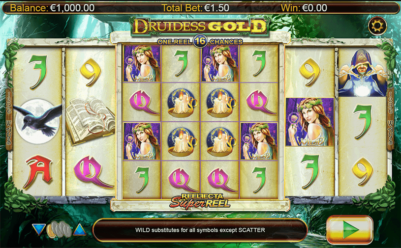Druidess Gold Slot gameplay