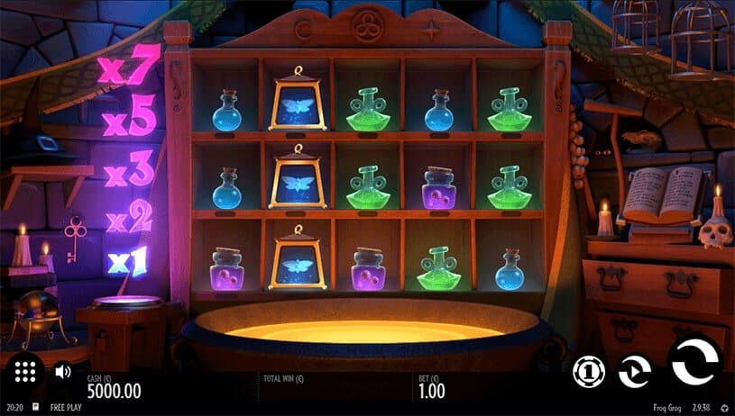 Frog Grog Slot gameplay