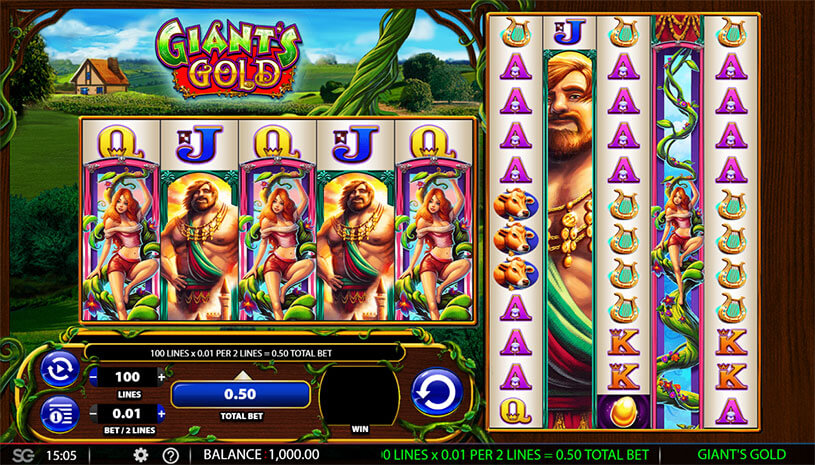Giants Gold Slot Machine gameplay
