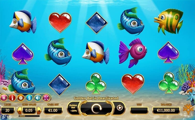 Golden Fish Tank Slot gameplay