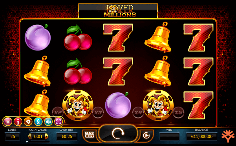 Joker Millions Slot gameplay