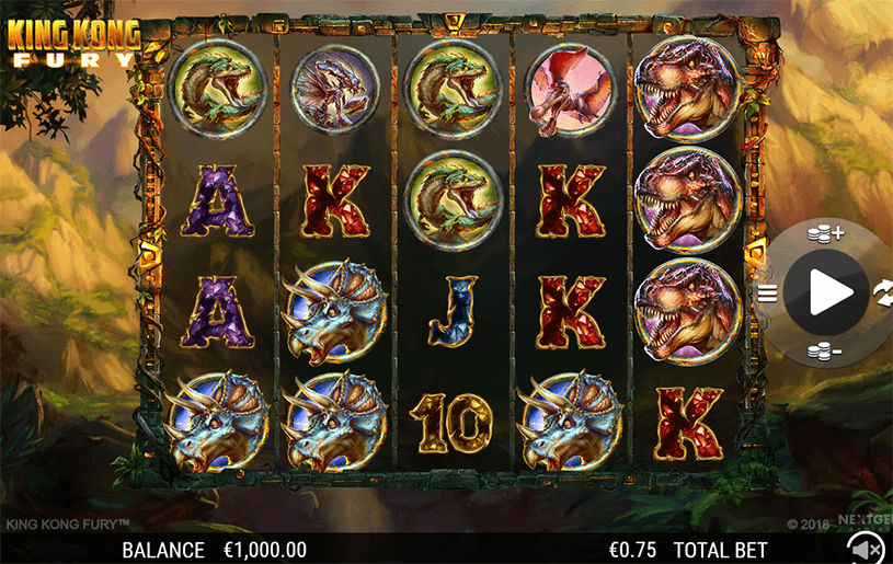 King Kong Fury Slot gameplay
