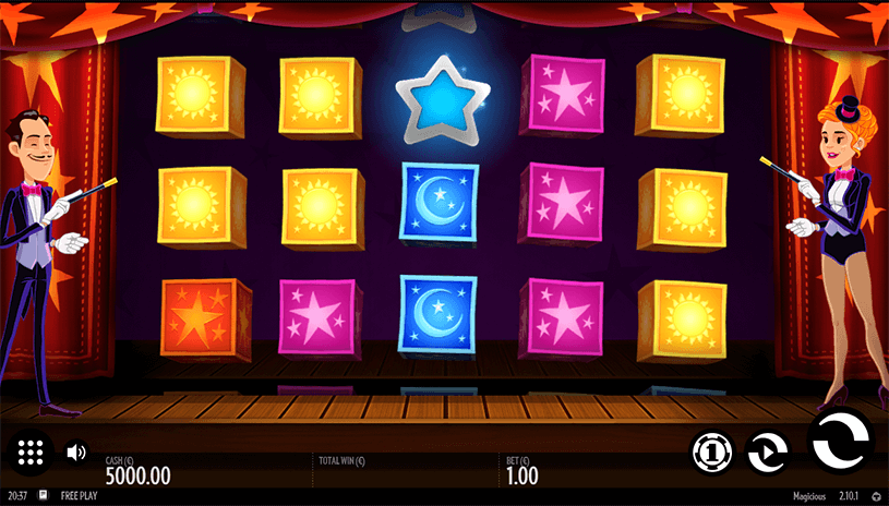 Magicious Slot gameplay