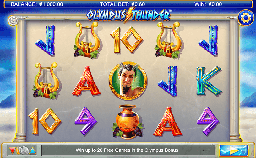 Olympus Thunder Slot gameplay