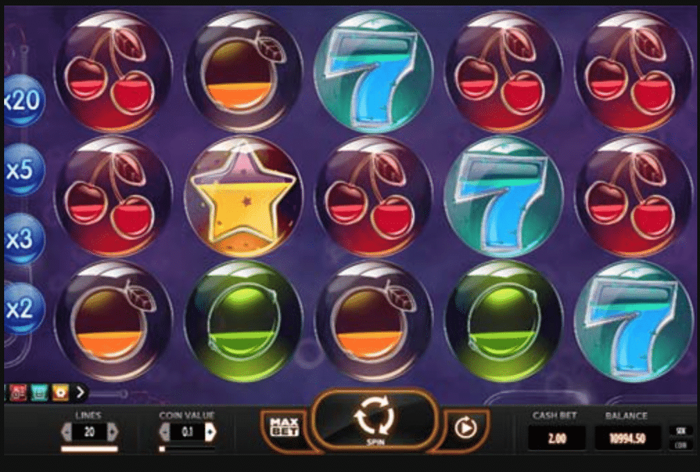 Pyrons Slot gameplay