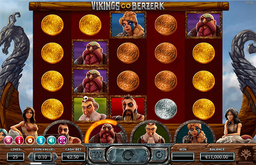 Vikings Go Berzerk Slot gameplay