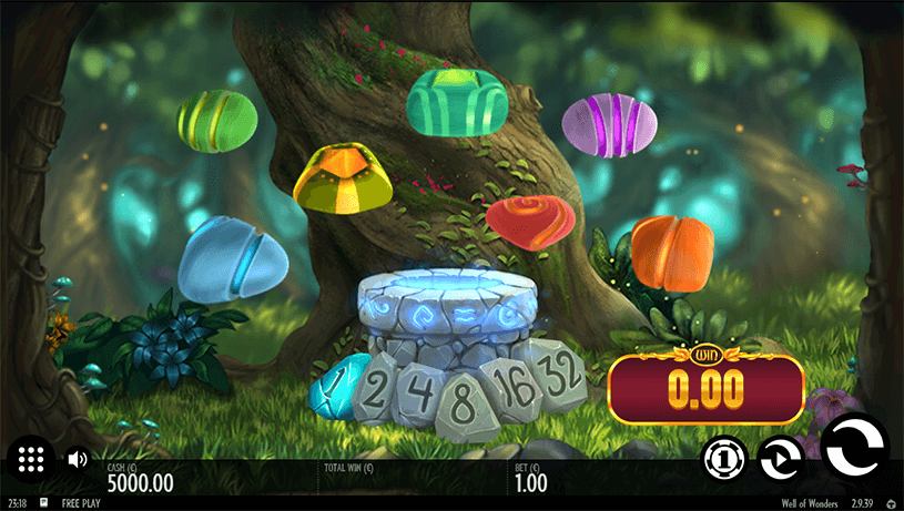 Well of Wonders Slot gameplay