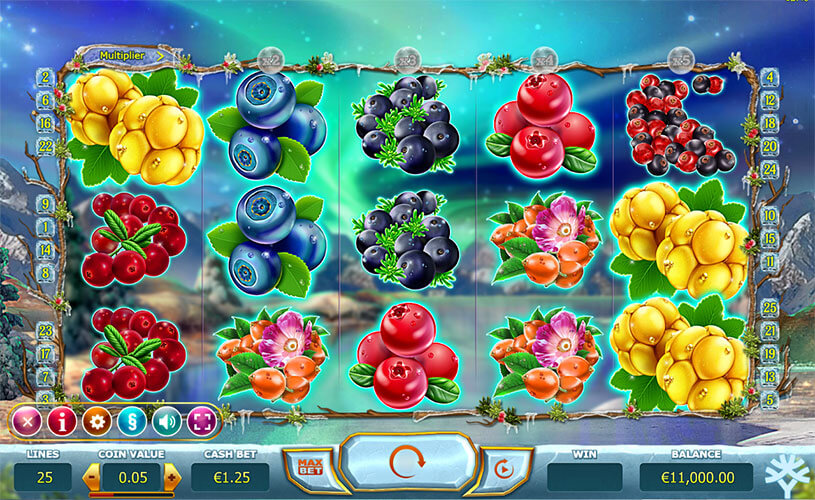 Winterberries Slot gameplay