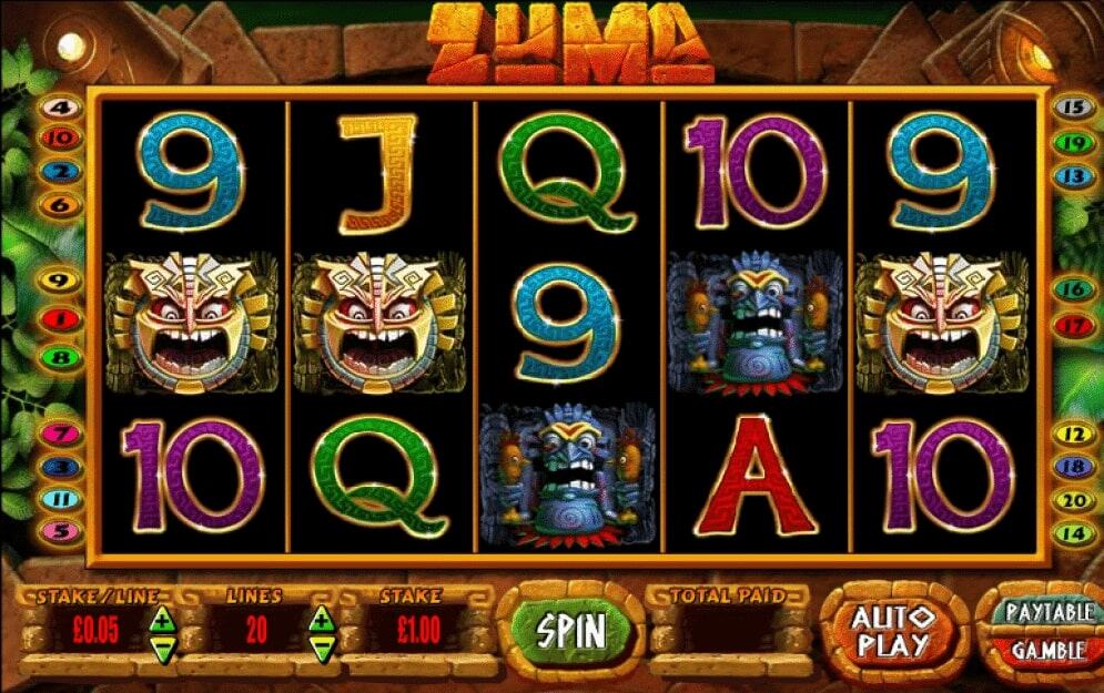 Zuma Slot gameplay