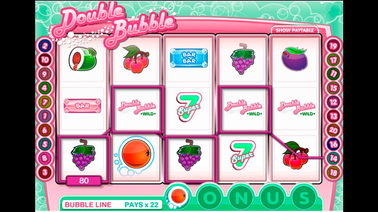 Double Bubble Slot gameplay