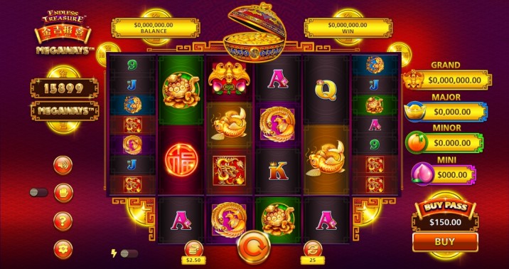 Jin Ji Bao Xi Megaways Slot gameplay