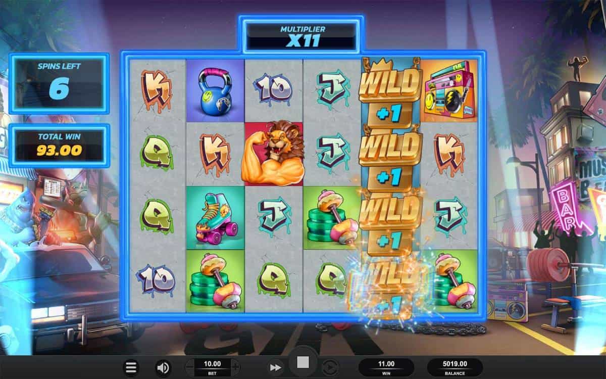 Beast Mode Slot gameplay
