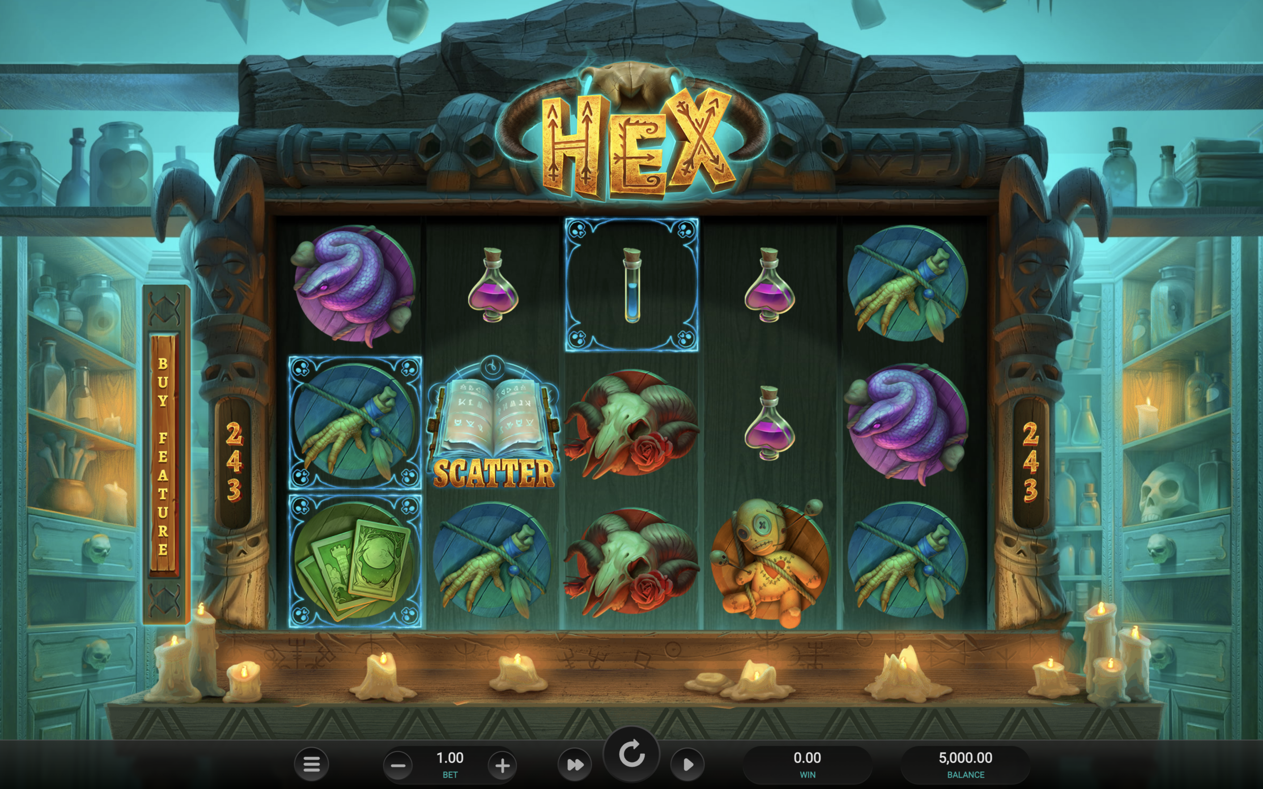 Hex Slot gameplay