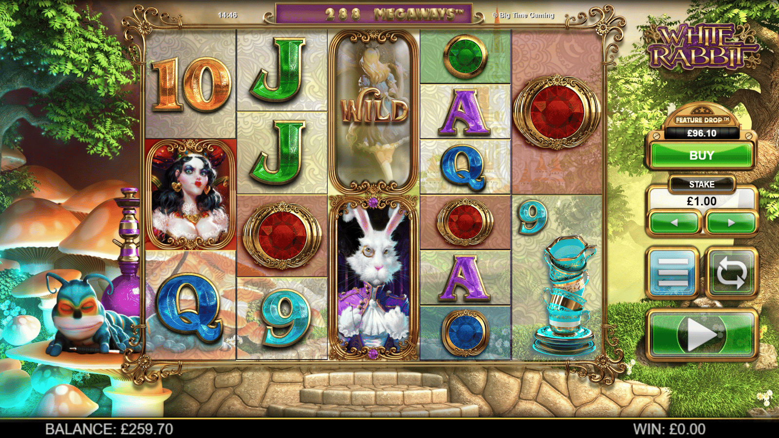 White Rabbit Slot gameplay