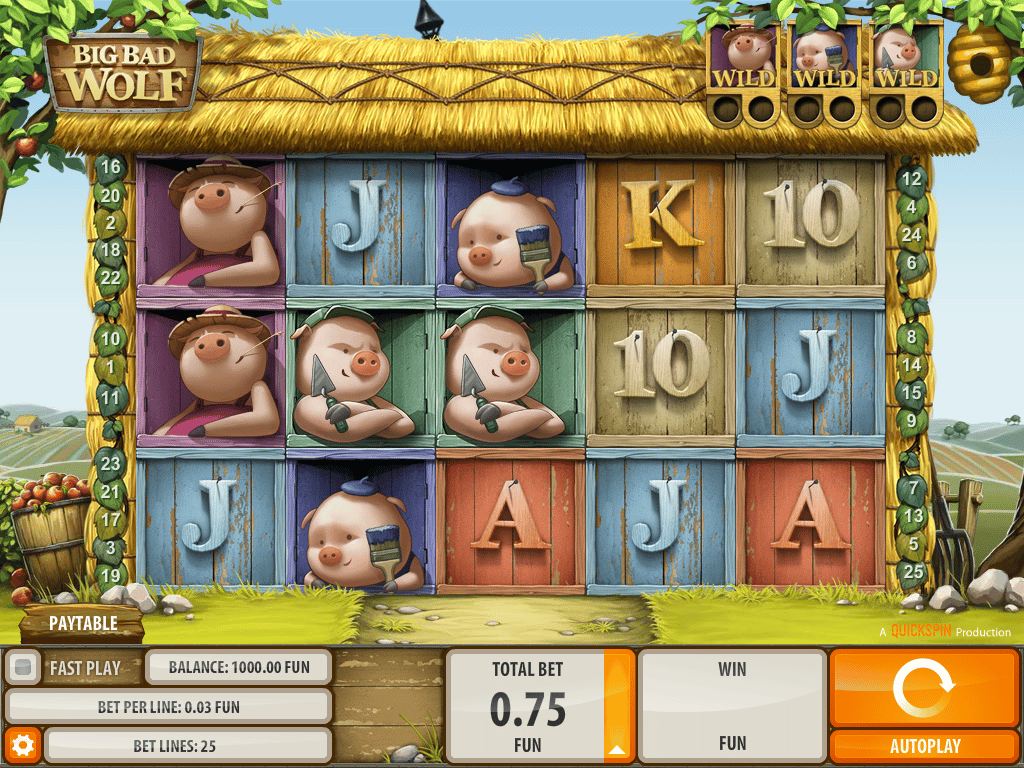 Big Bad Wolf Slot gameplay