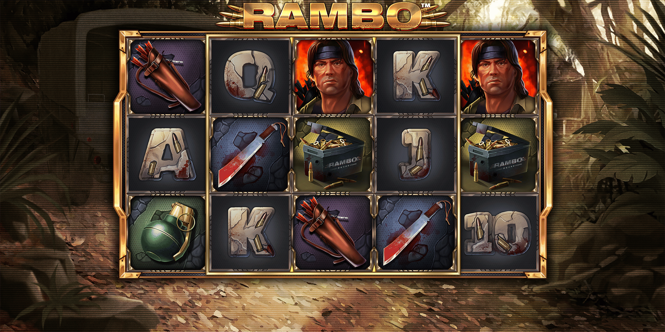 Rambo Slot gameplay