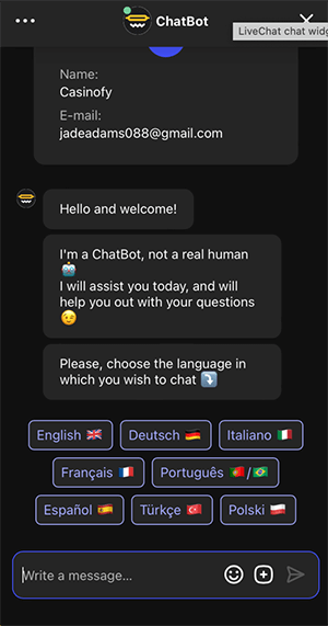 CryptoLeo chatbot CryptoLeo chatbot