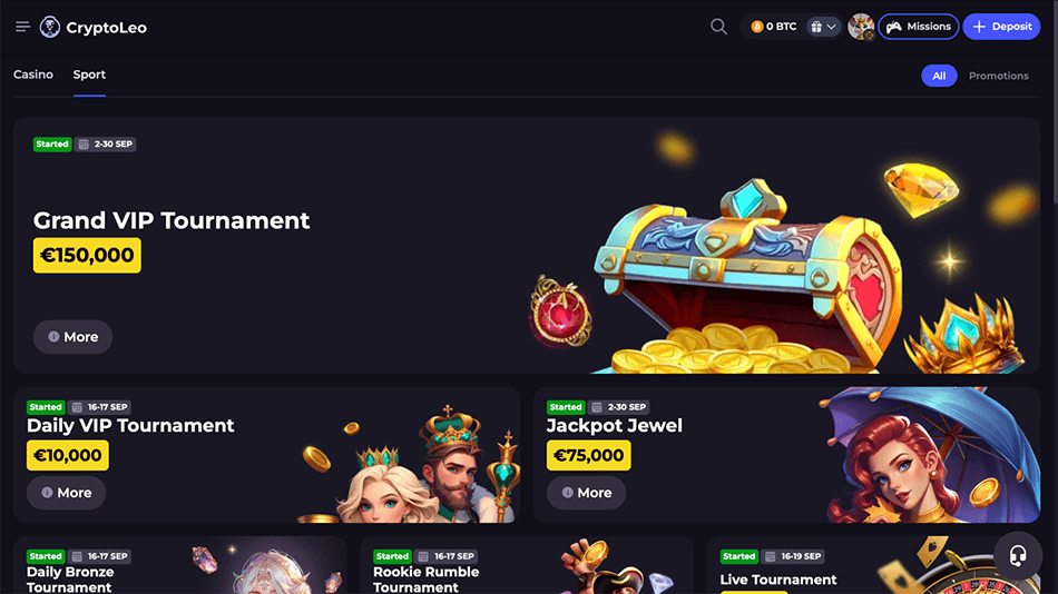CryptoLeo grandvip