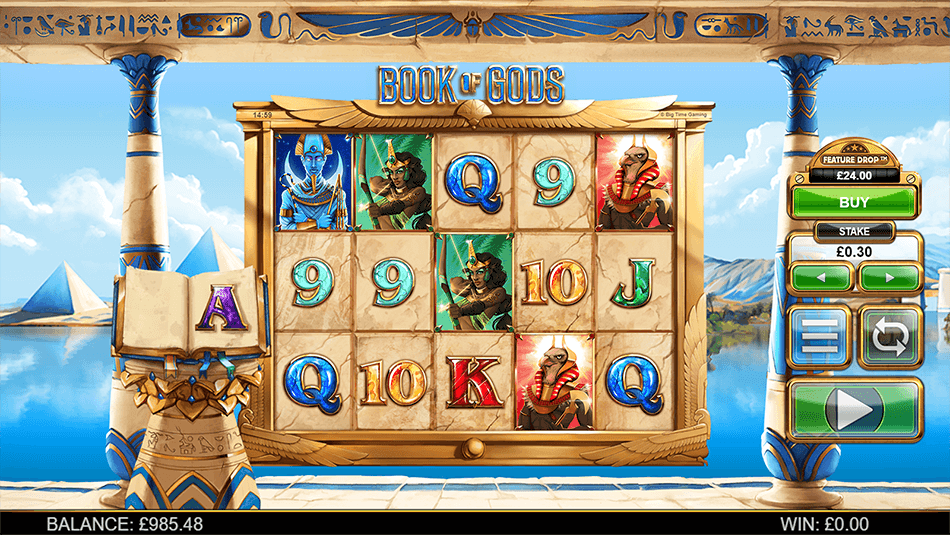 Book of Gods Slot gameplay