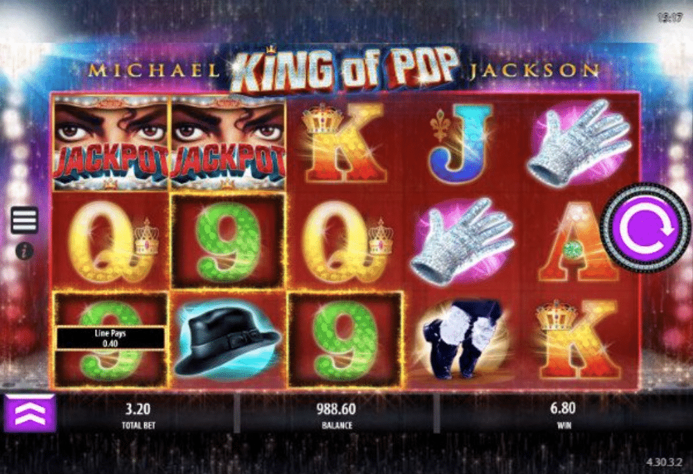 Michael Jackson King of Pop Slot gameplay