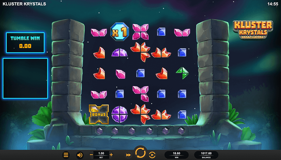 Kluster Krystal Slot gameplay