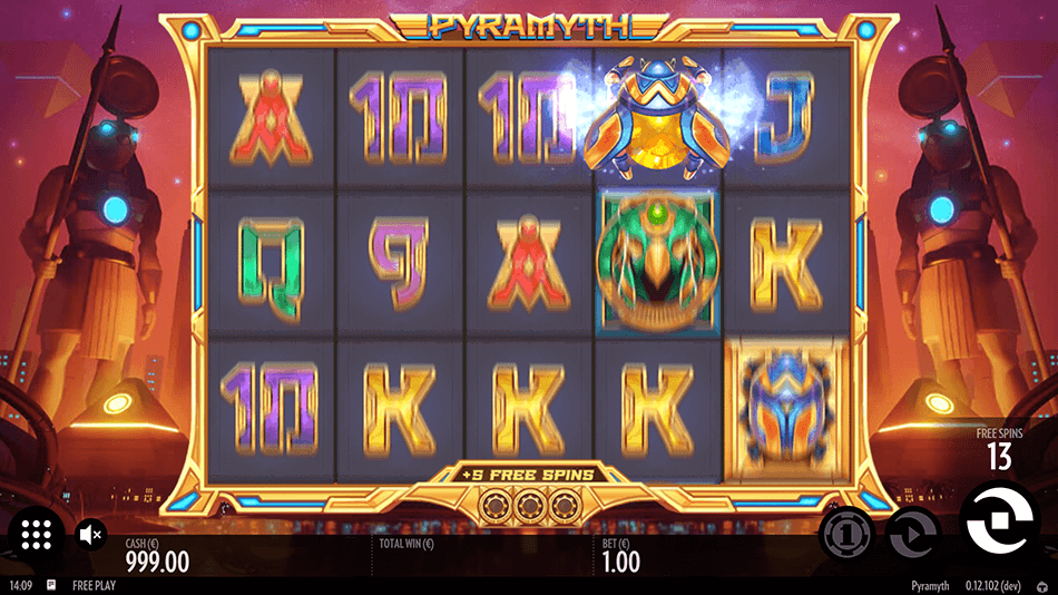 Pyramyth Slot gameplay