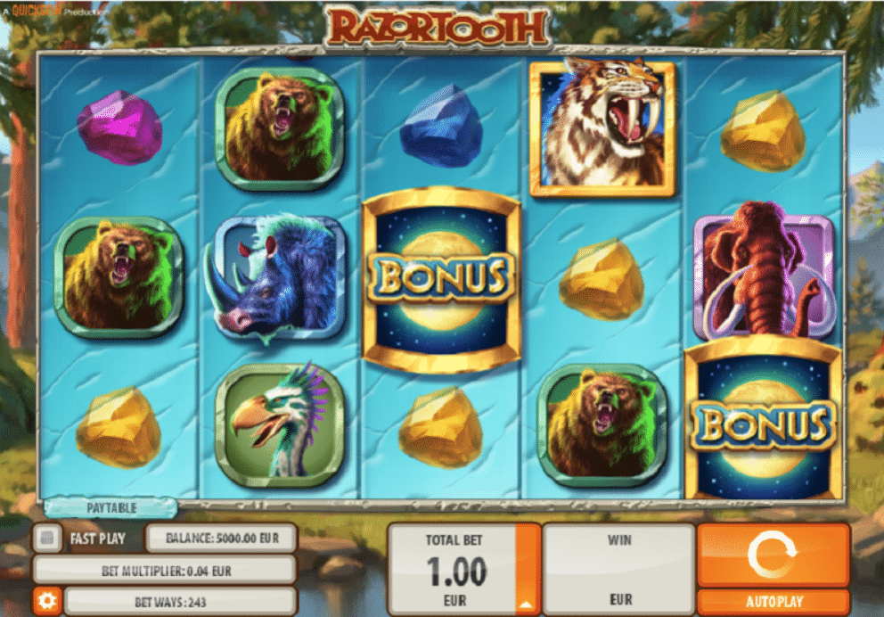 Razortooth Slot gameplay