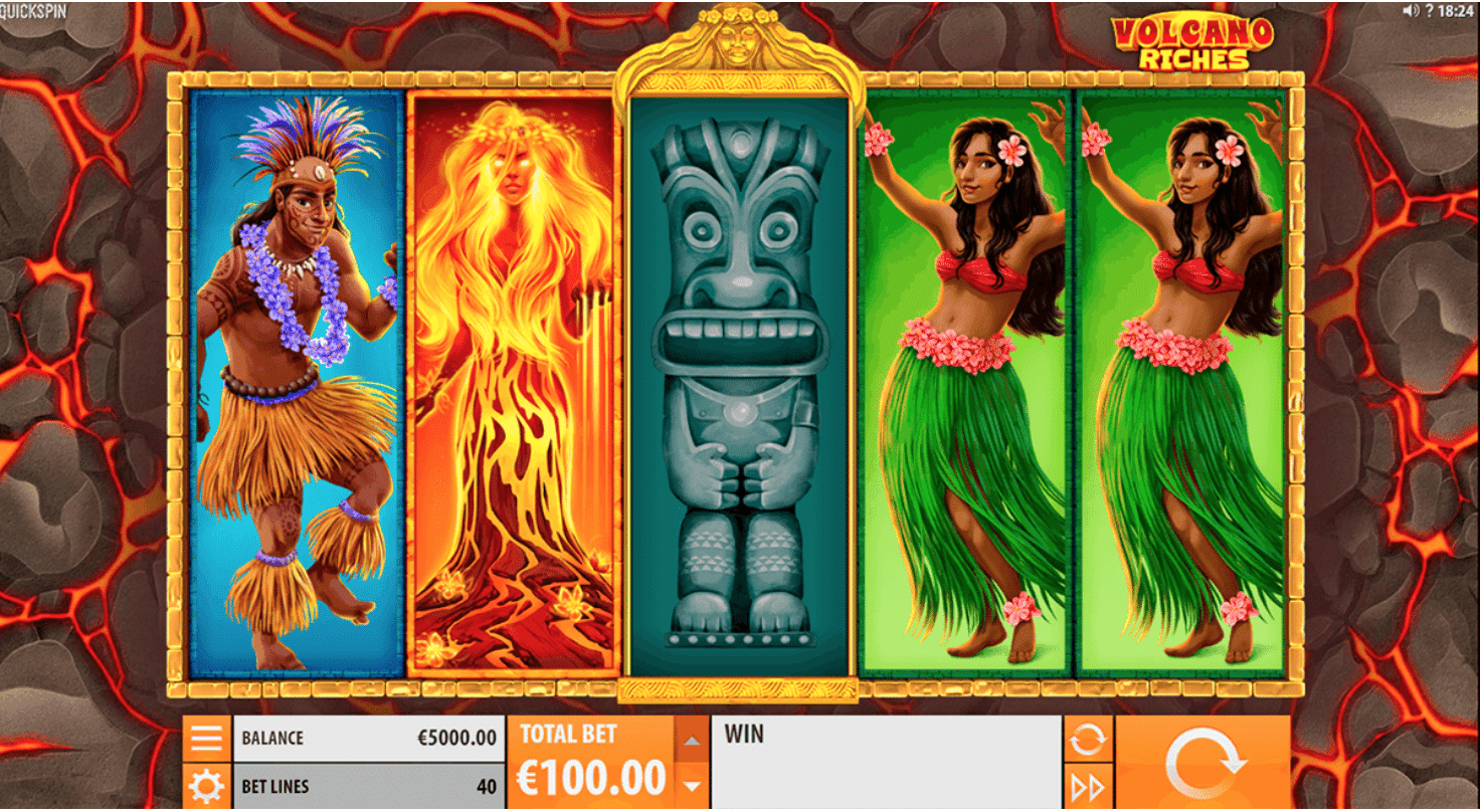 Volcano Riches Slot gameplay