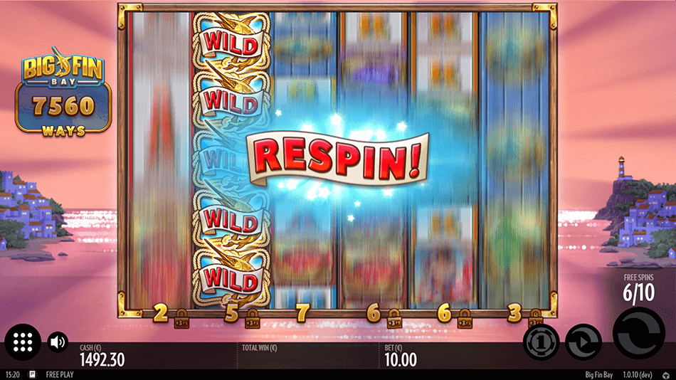 Big Fin Bay Slot gameplay