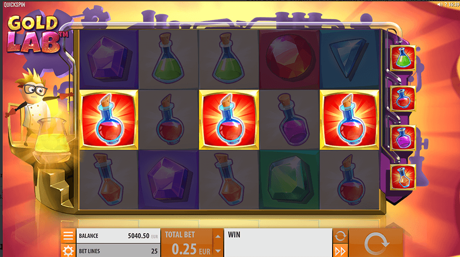 Gold Lab Slot gameplay