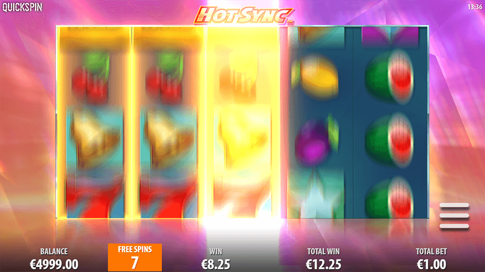 Hot Sync Slot gameplay