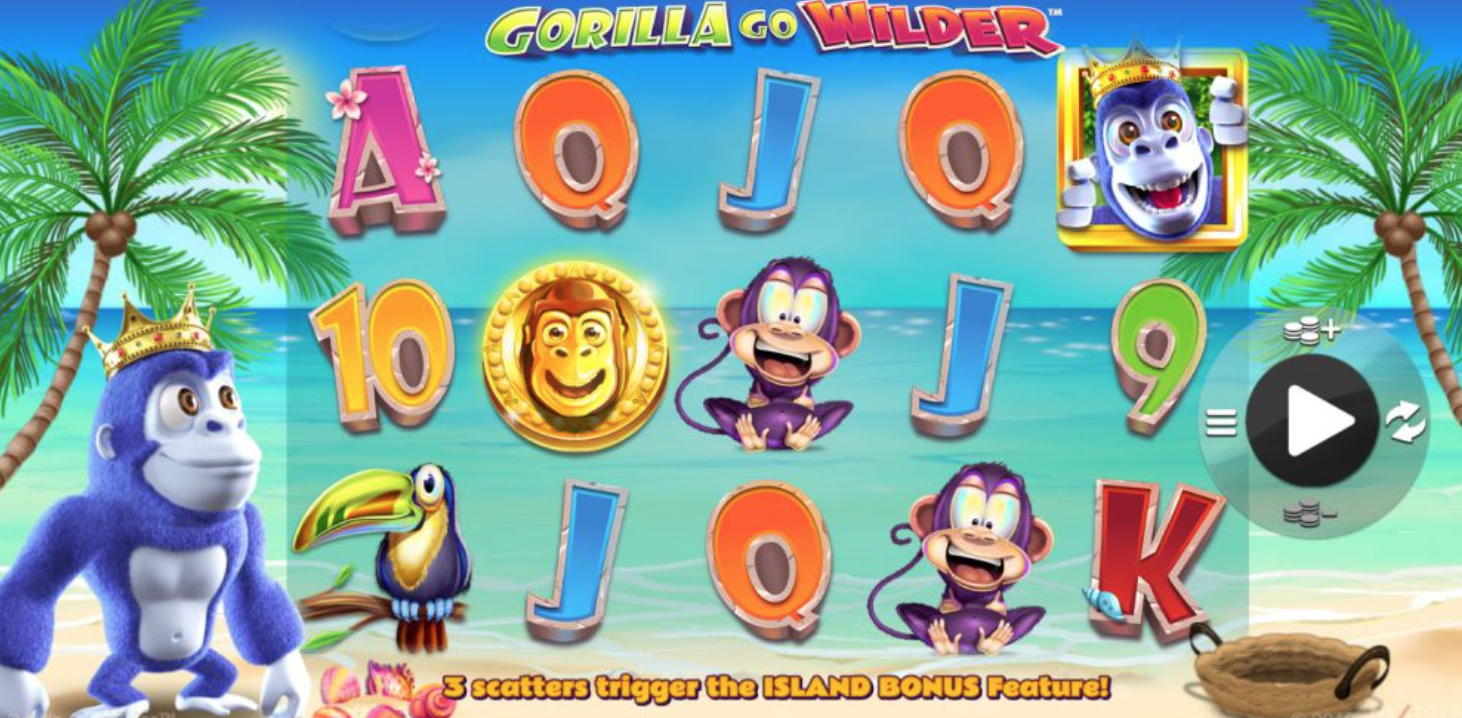 Gorilla Go Wilder Slot gameplay
