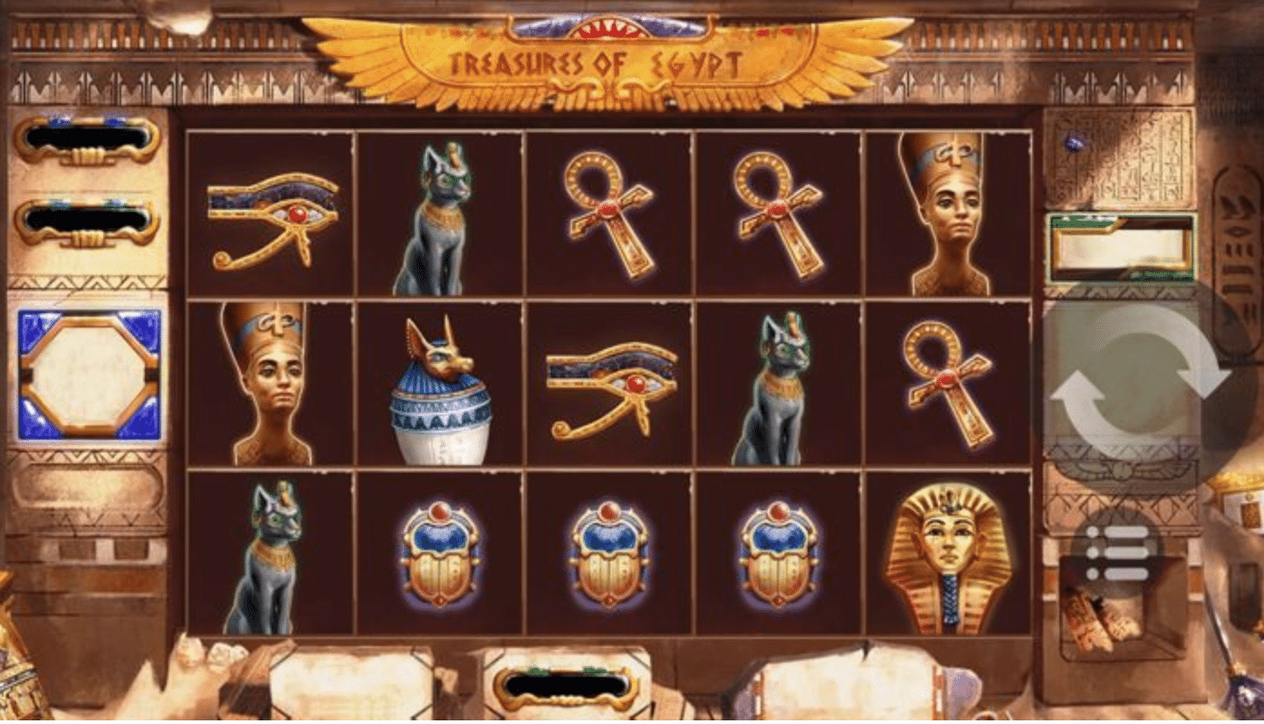 Treasures of Egypt Slot gameplay