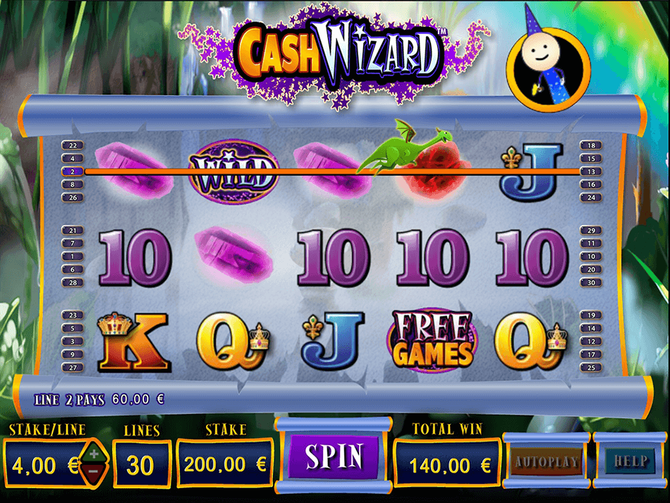 Cash Wizard Slot gameplay