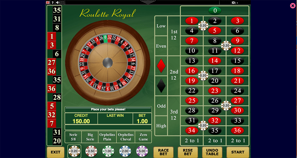 RouletteTable