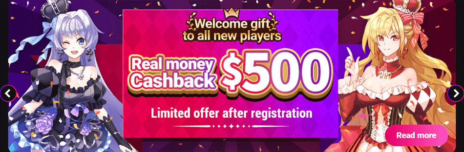 intercasino Welcome Cashback