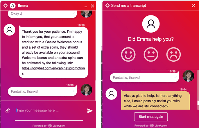 customer care tonybet customer care tonybet