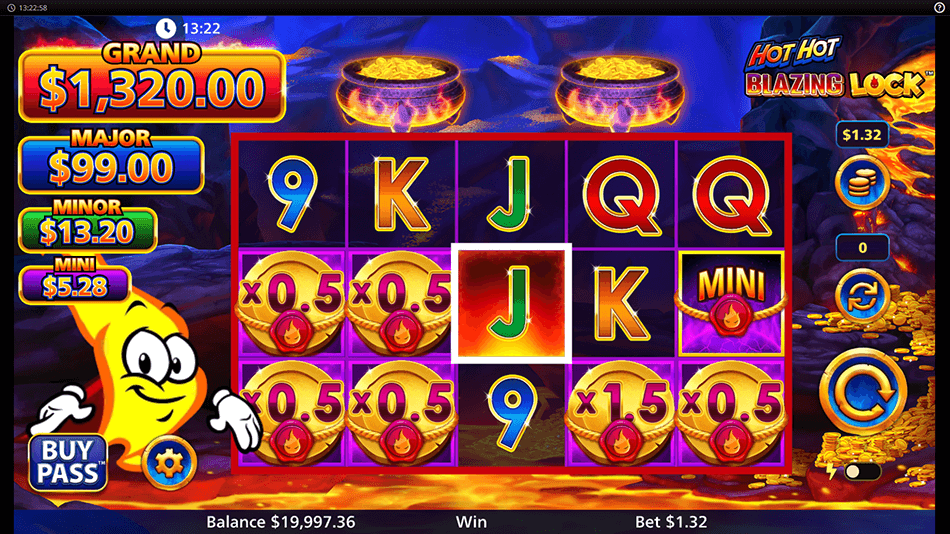 Hot Hot Blazing Lock