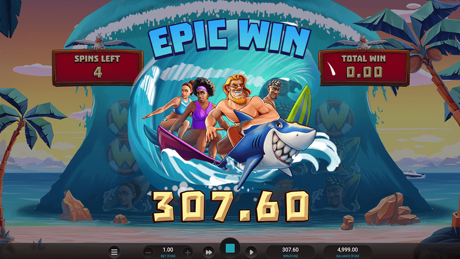 Cowabunga Dream Drop Slot gameplay