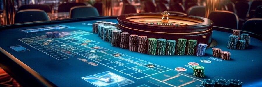 casino table