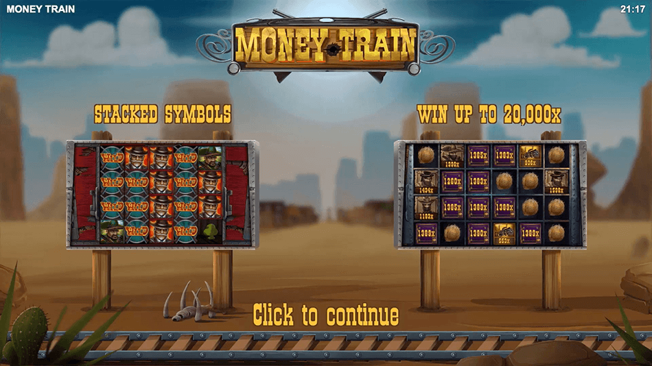 Money Train Slot gameplay