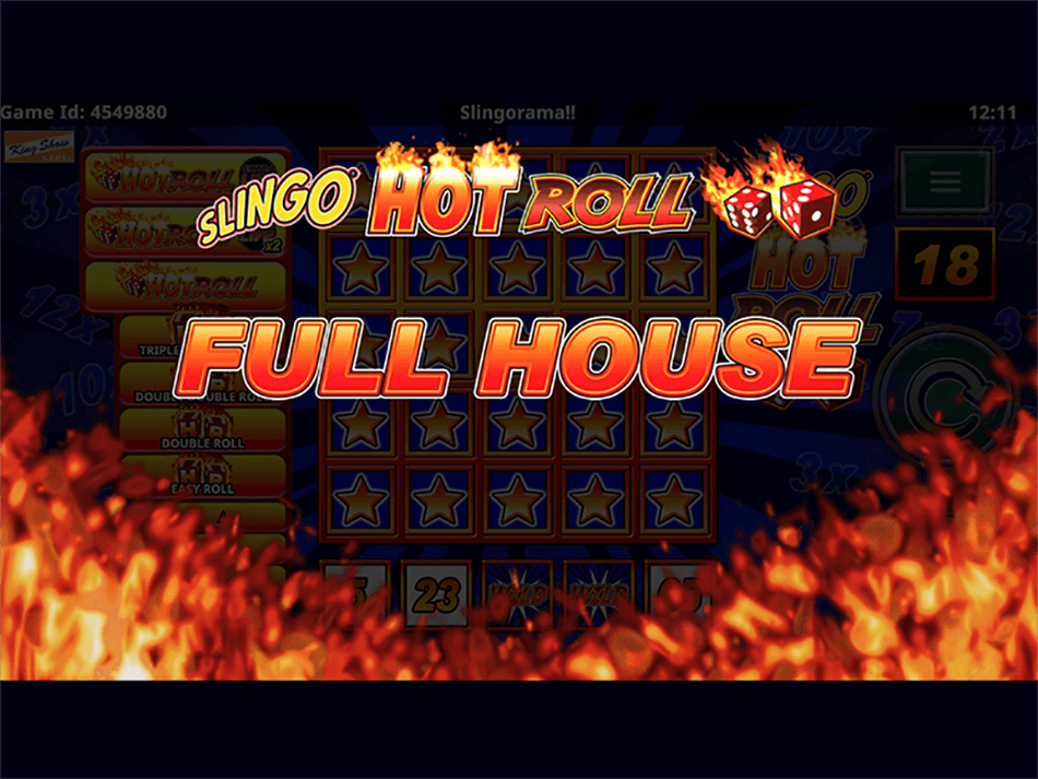 Slingo Hot Roll Slot gameplay