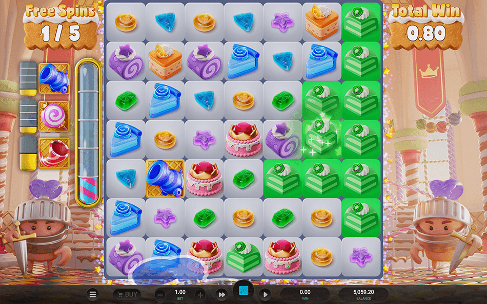 Sweetopia Royale Slot gameplay